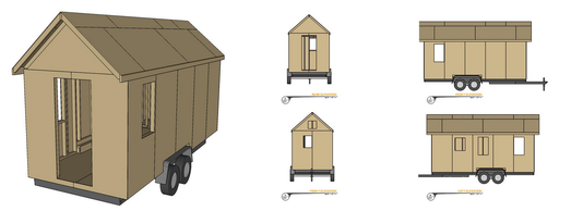 Simple Living Tiny House house plan